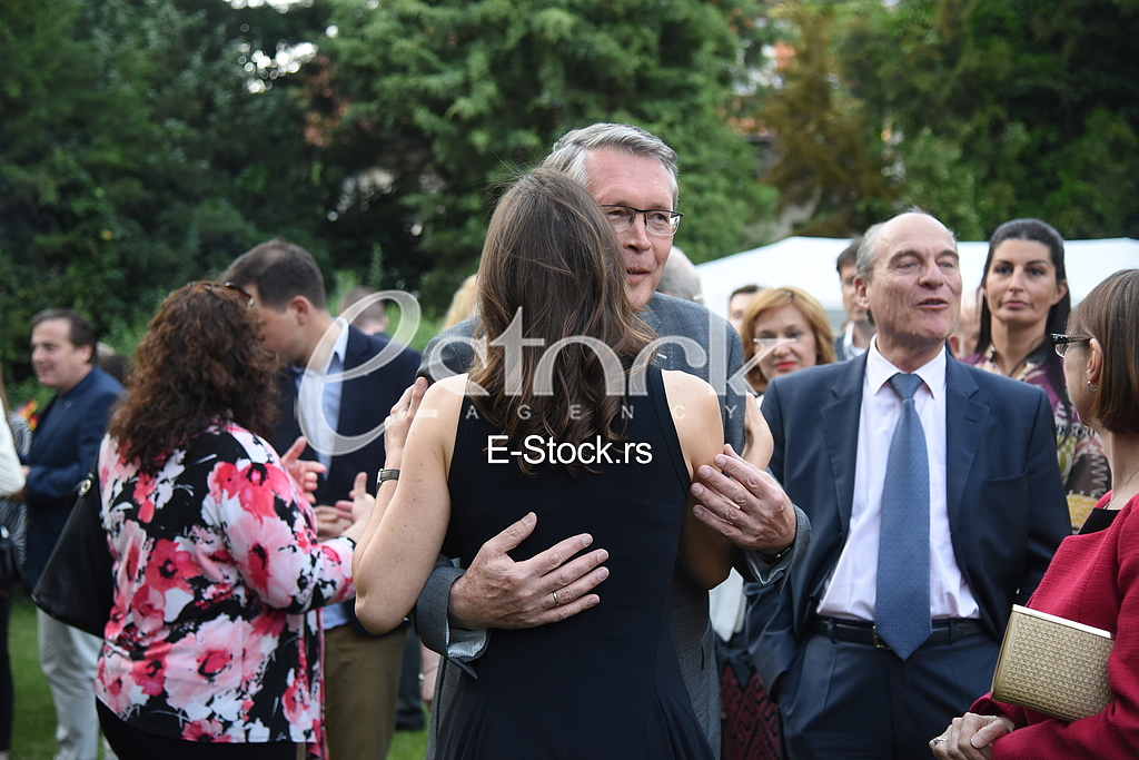 Summer party in the German embassy