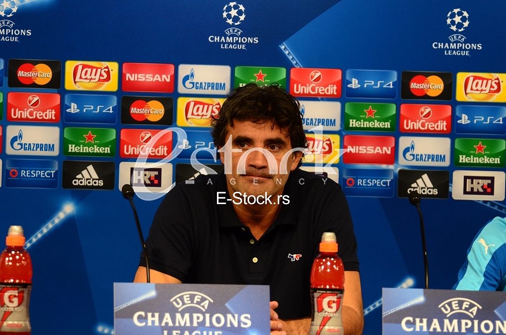 Football Press conference before match