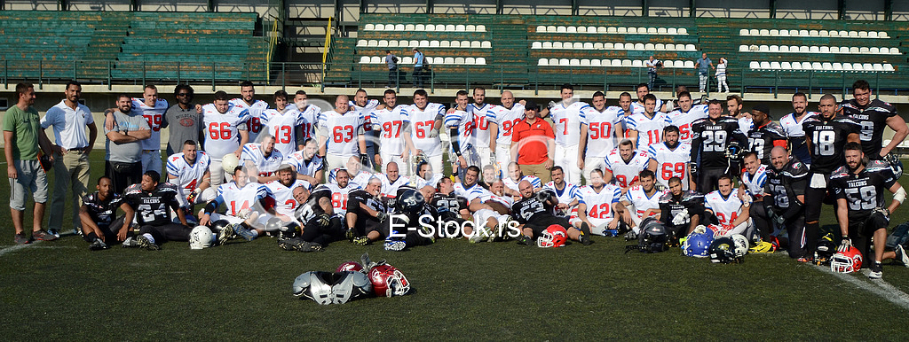 American football match