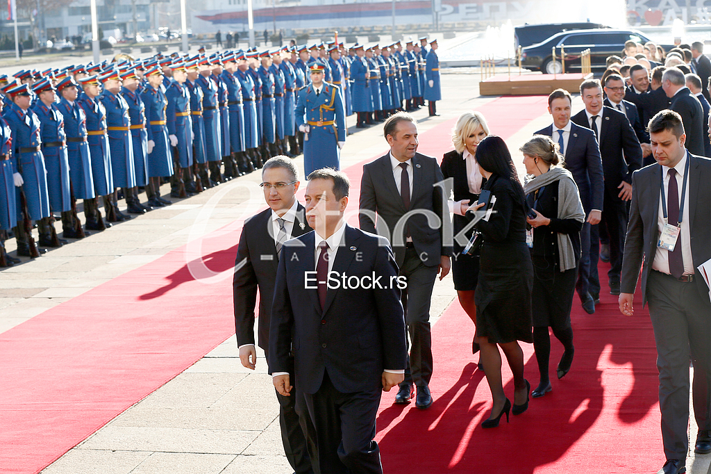 Vladimir Putin in Belgrade