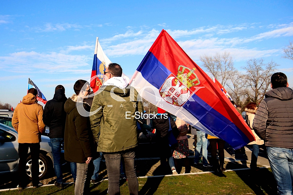 VOŽNJA PODRŠKE RUSIJI