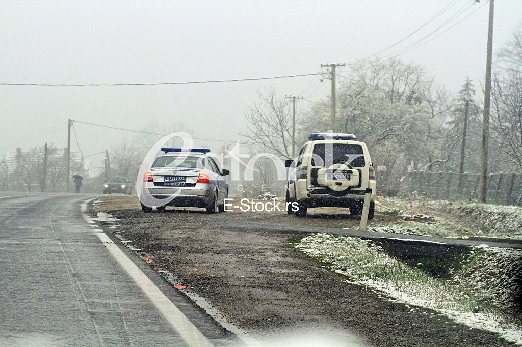 Ibarska magistrala, saobracajna policija