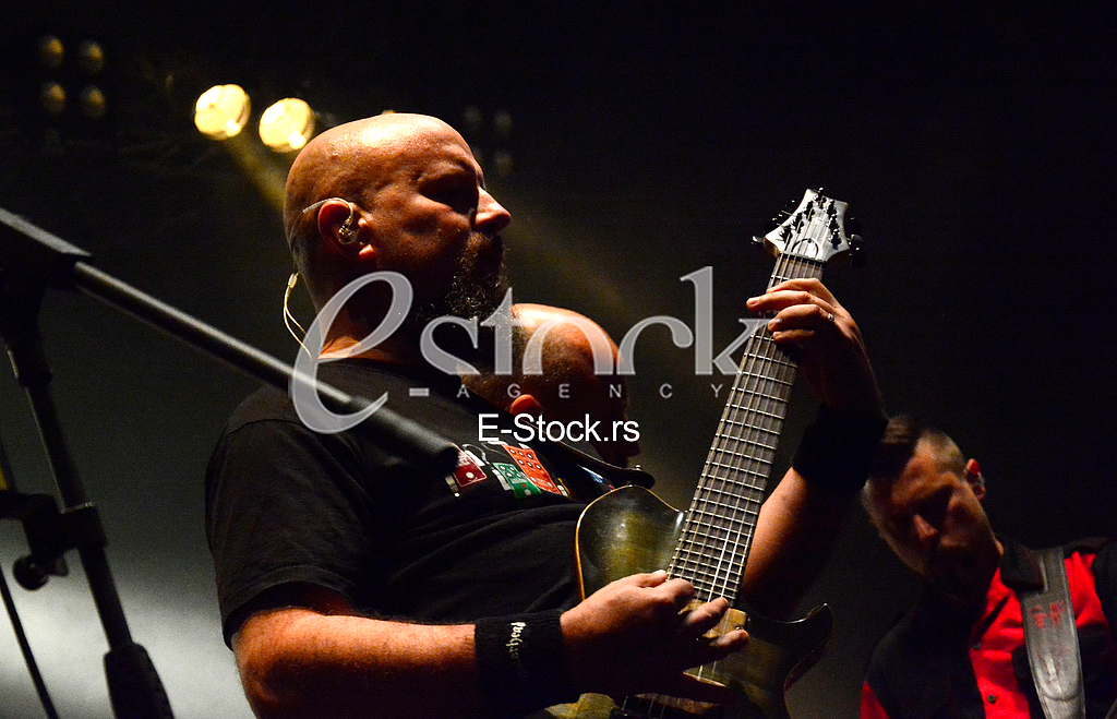 Kalemegdan sport play ground of basketball klub Partizan, music concert of 