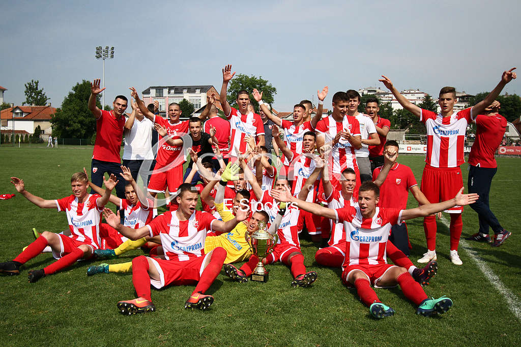 Football match  Partizan and Red Star.