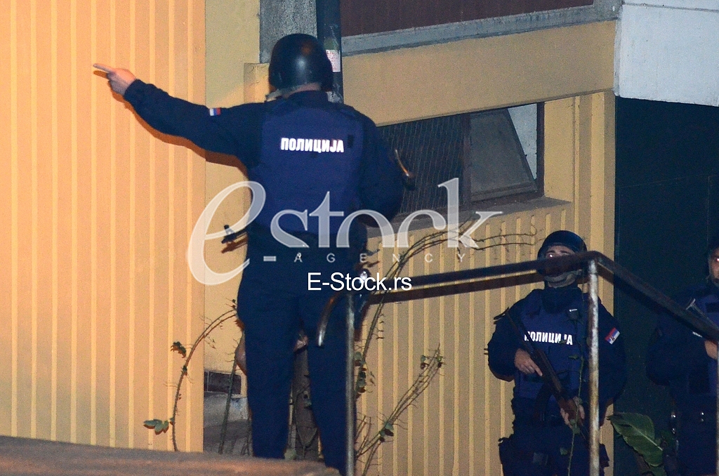 Police action in Zarkovo