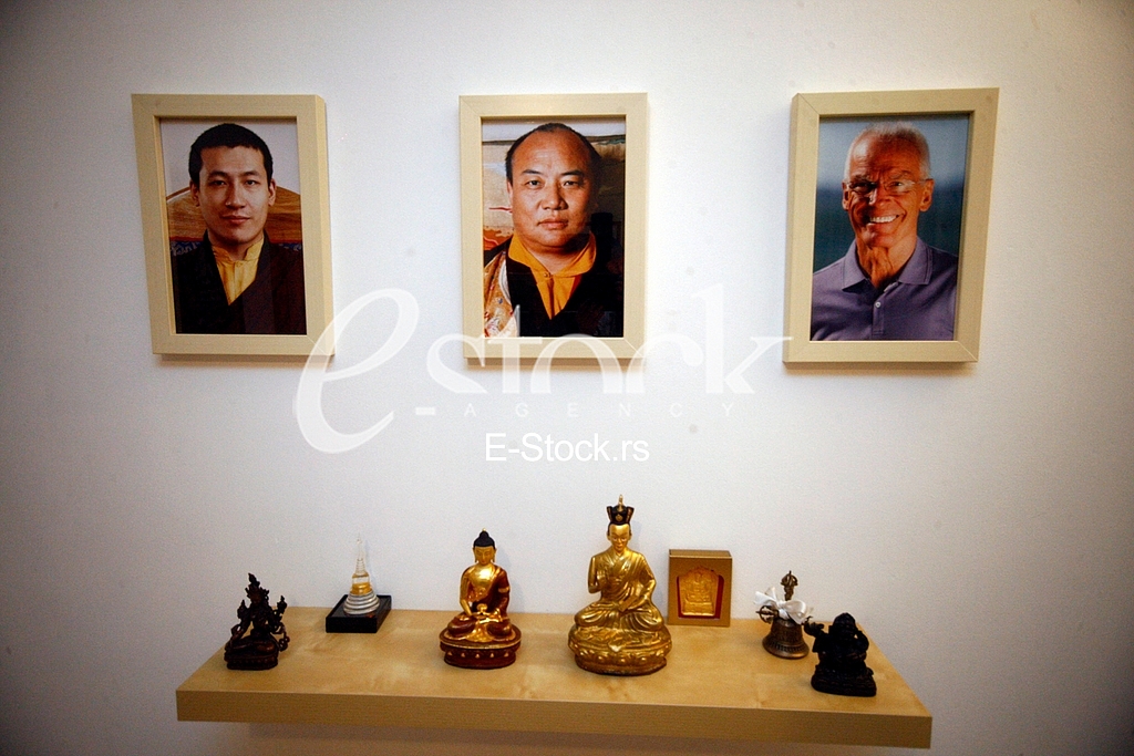 The Association of Buddhists, Buddhism, Buddhist temple, ritual, makeshift temple room for Buddhists 