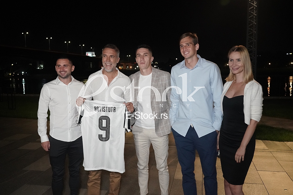Marko Zivkovic, Gabriel Omar Batistuta, Slobodan Urosevic, Aleksandar Popovic, Biljana Obradovic