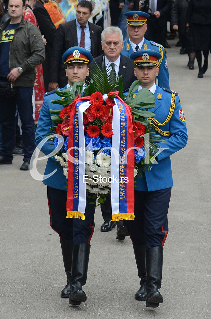 The funeral of Prince Aleksandar Karadjordjevic