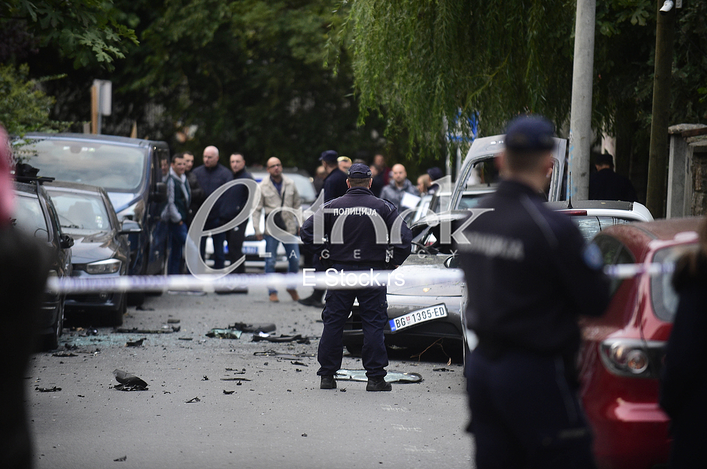 Eksplozija bombe na Vracaru