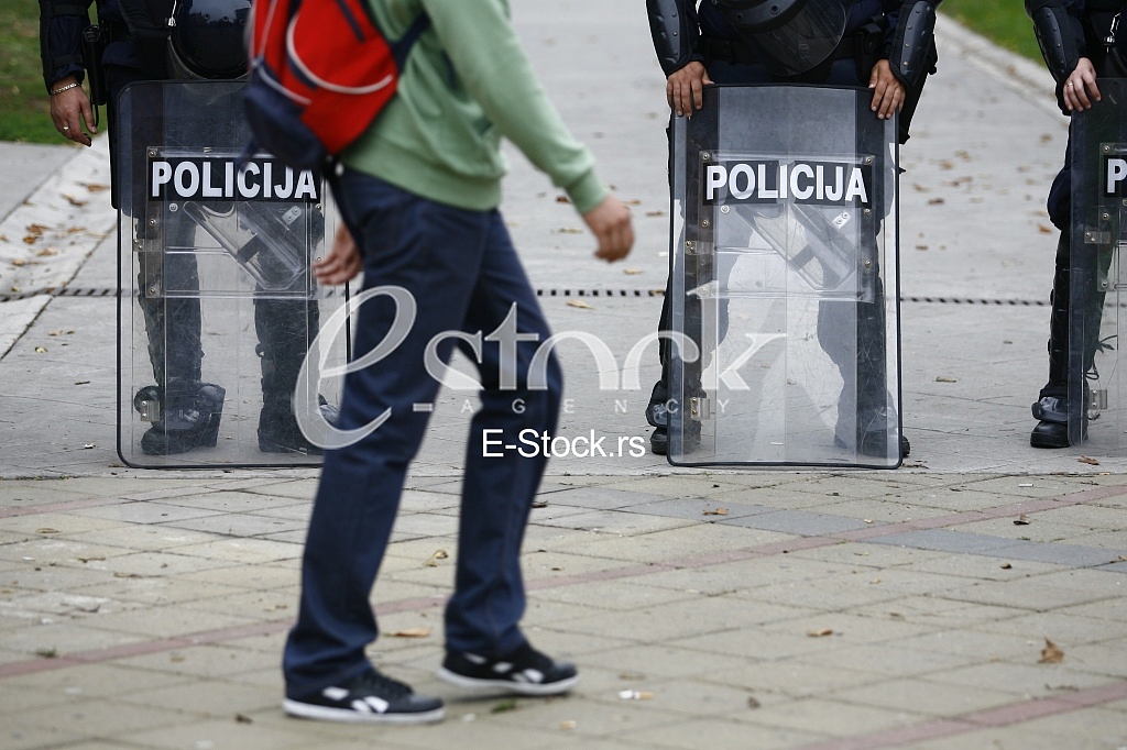 Police and Pride in Belgade
