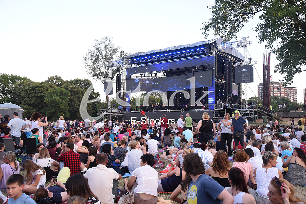 Open air concert,Belgrade Philharmonic Orchestra