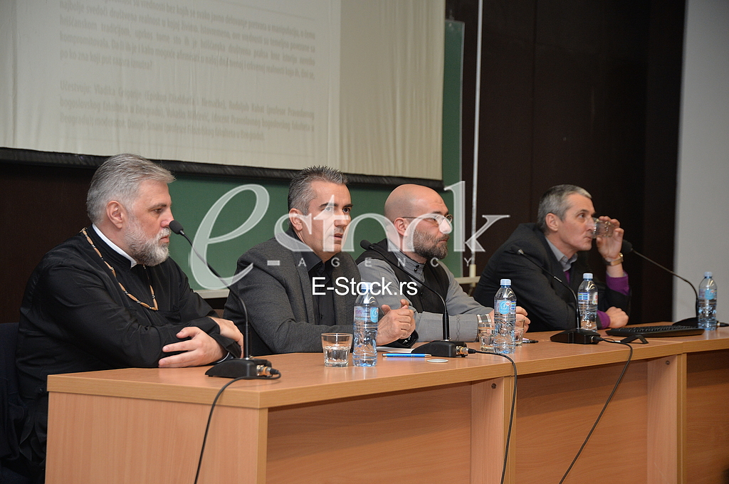 Vladika Grigorije, Danijel Sinani, otac Vukasin Milicevic, Rodoljub Kubat