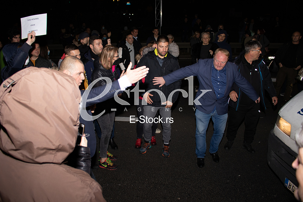 PROTEST - Blokada autoputa