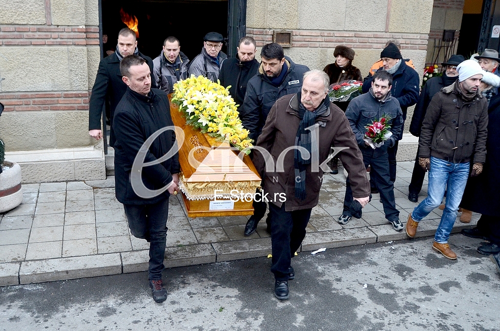 The funeral singer Miki Jevremovic