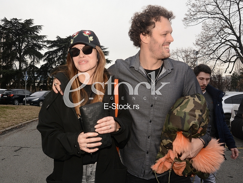 Severina and Igor Kojic at the hearing in UKP
 

