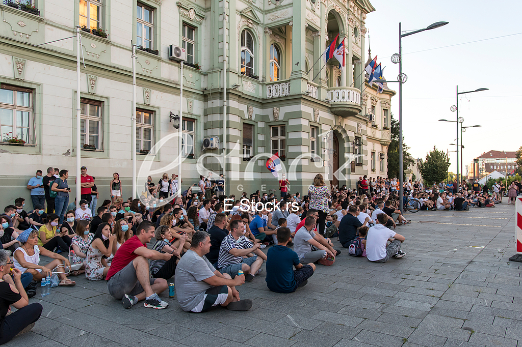 Zrenjanin protest