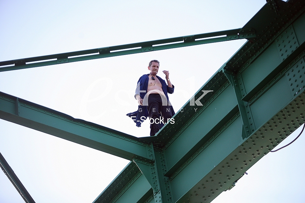 Suicide at Old Sava bridge