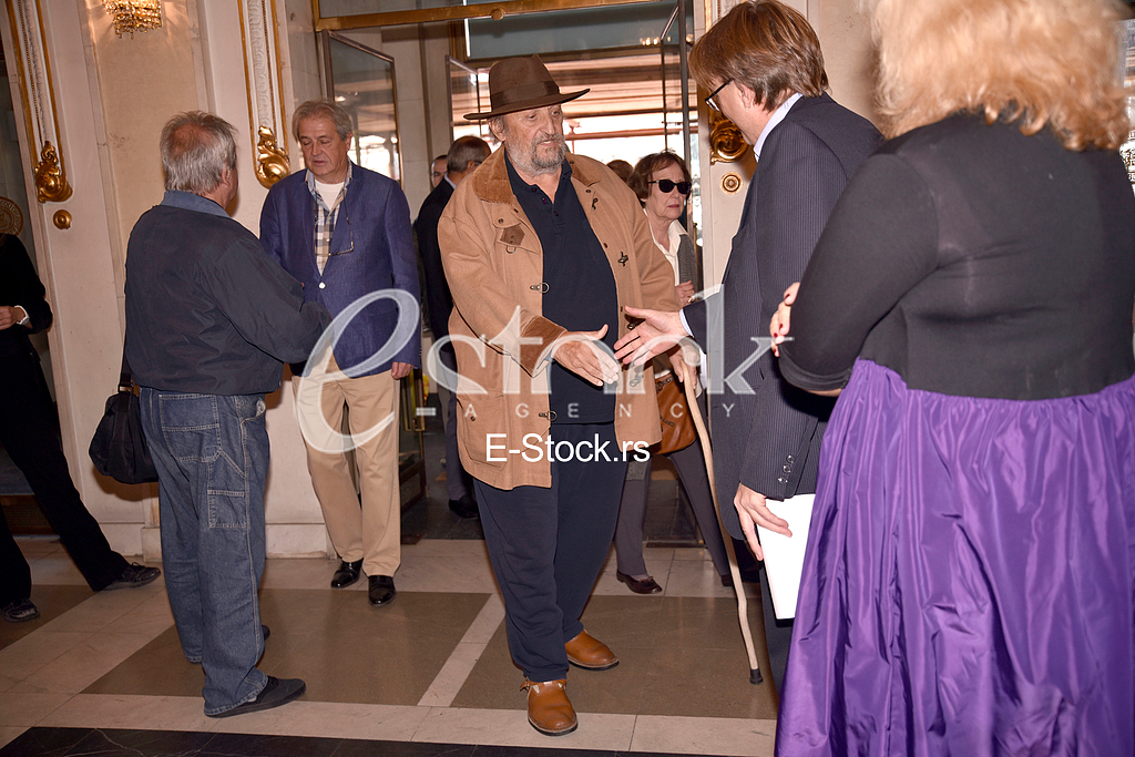 The commemoration of actor Predrag Ejdus
