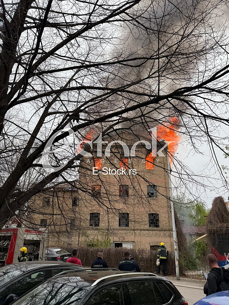 Pozar Stari mlin Obrenovac