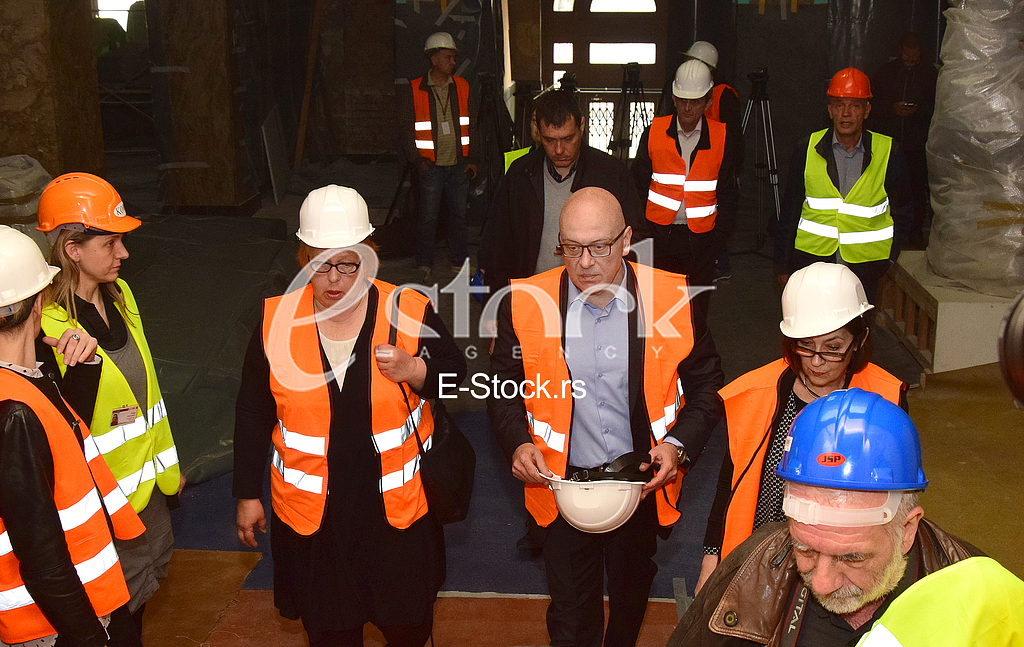  Restoration of the National Museum, Minister of culture Vladan Vukosavljevic