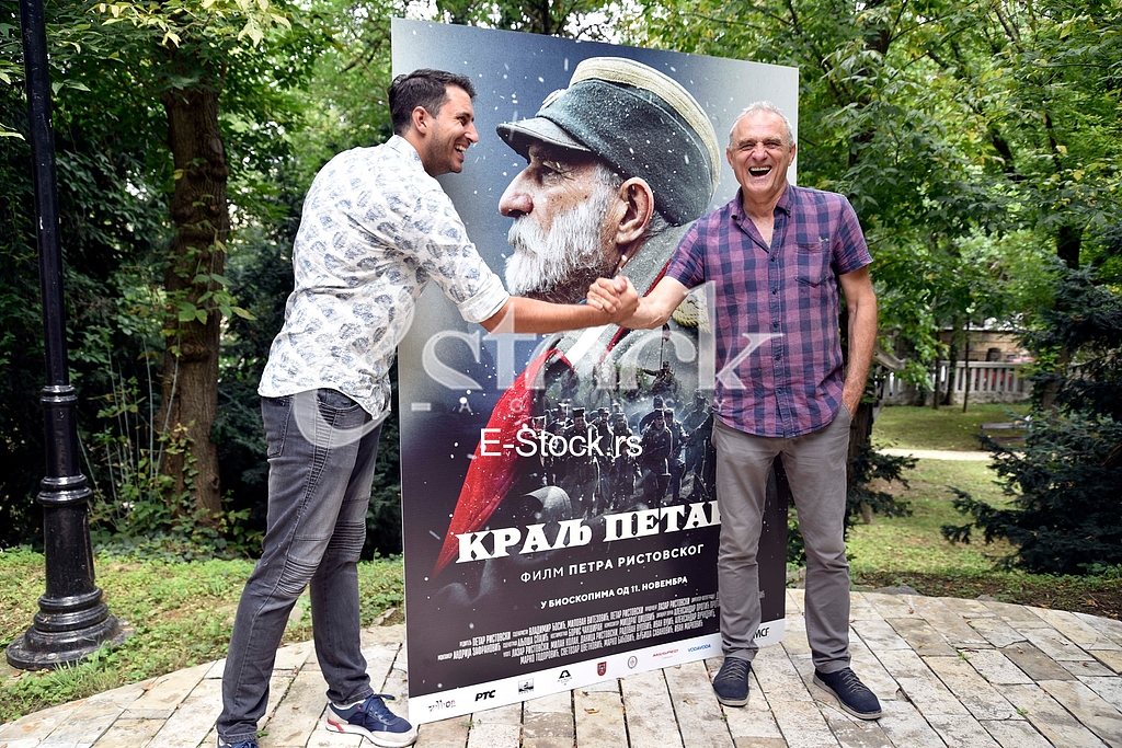 Movie King Peter the First, press conference
