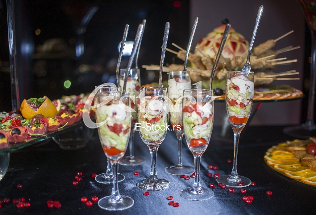 Catering table