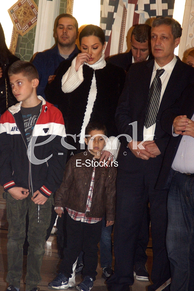 Easter liturgy at St. Sava