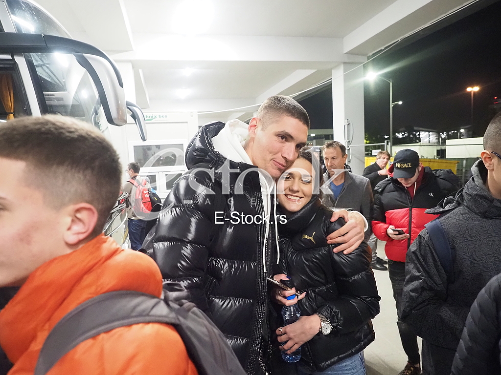 Doček fudbalera reprezentacije Srbije na Aerodromu „Nikola Tesla”