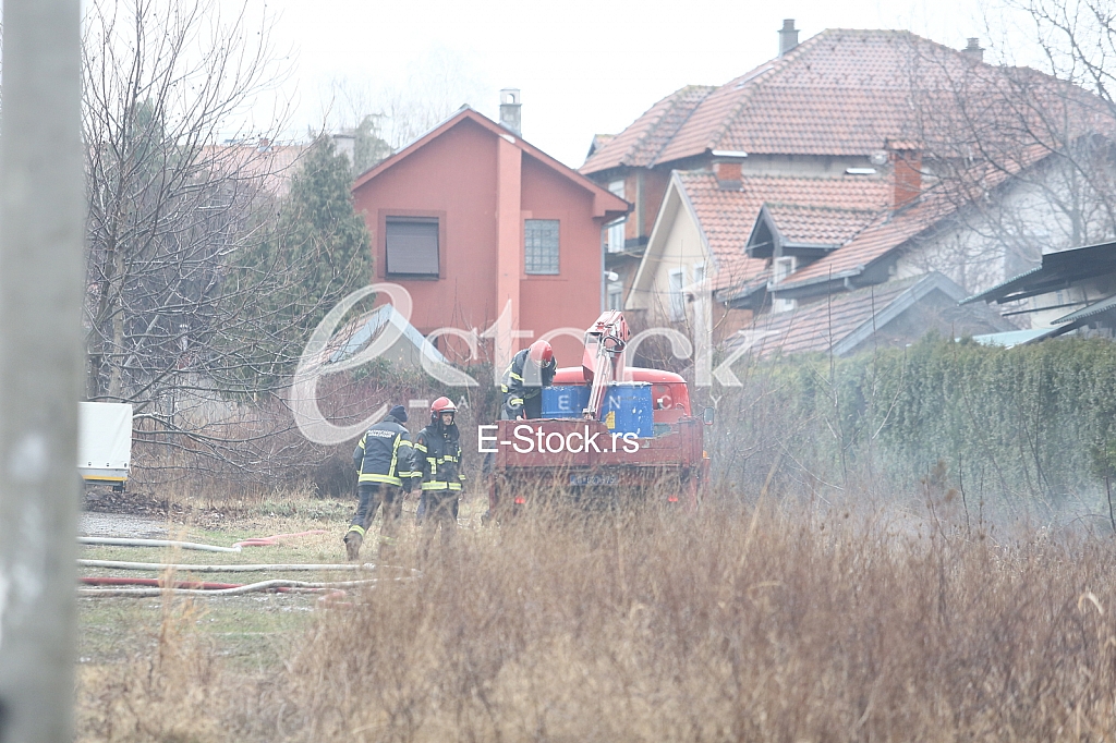 Pozar naselje Brace Jerkovic