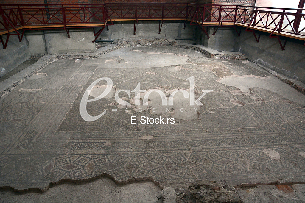 The museum of Srem, archaeological exhibition.





