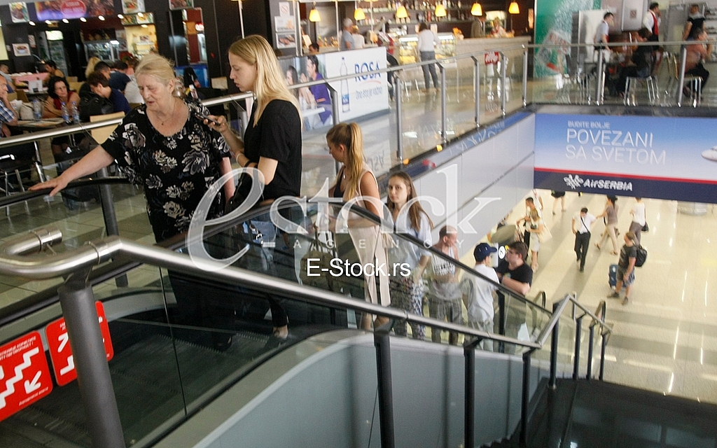 Belgrade Airport outgoing terminal Belgrade Airport outgoing terminal
