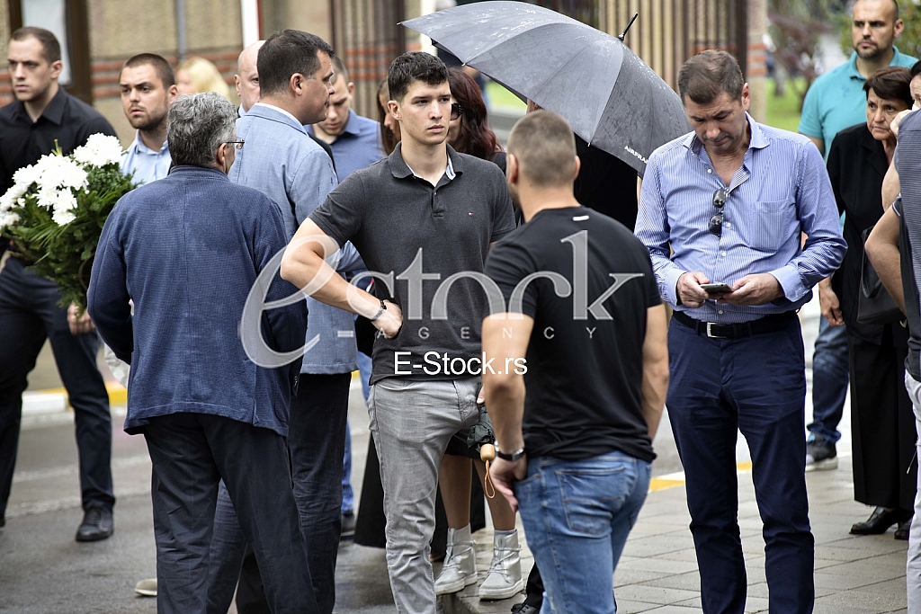 Burial of lawyer Dragoslav Misa Ognjanovic