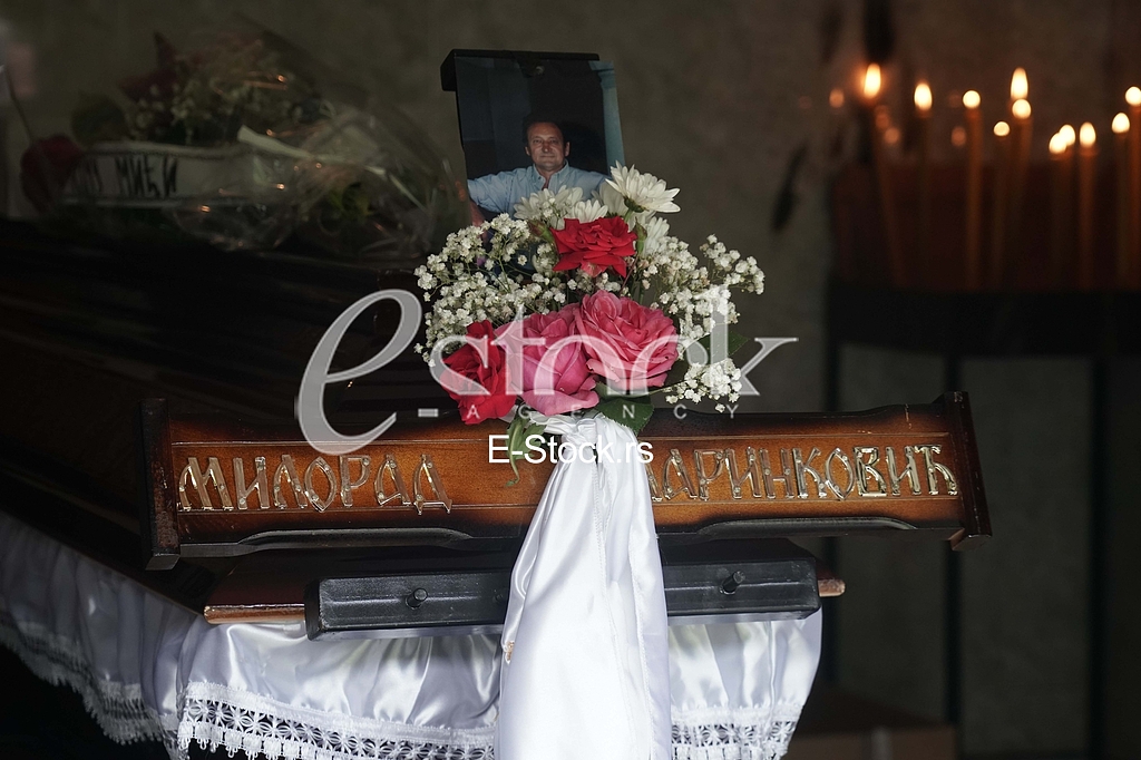 Sahrana Milorada Marinkovica dede Maje Marinkovic i oca Radomira Marinkovica Takija
