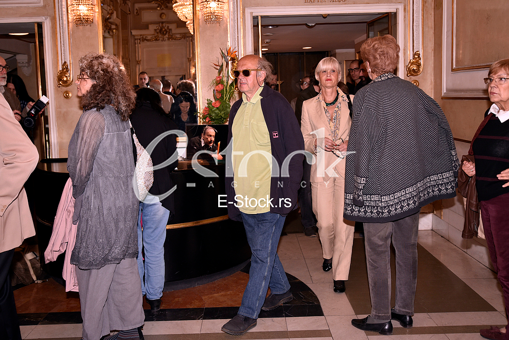 The commemoration of actor Predrag Ejdus