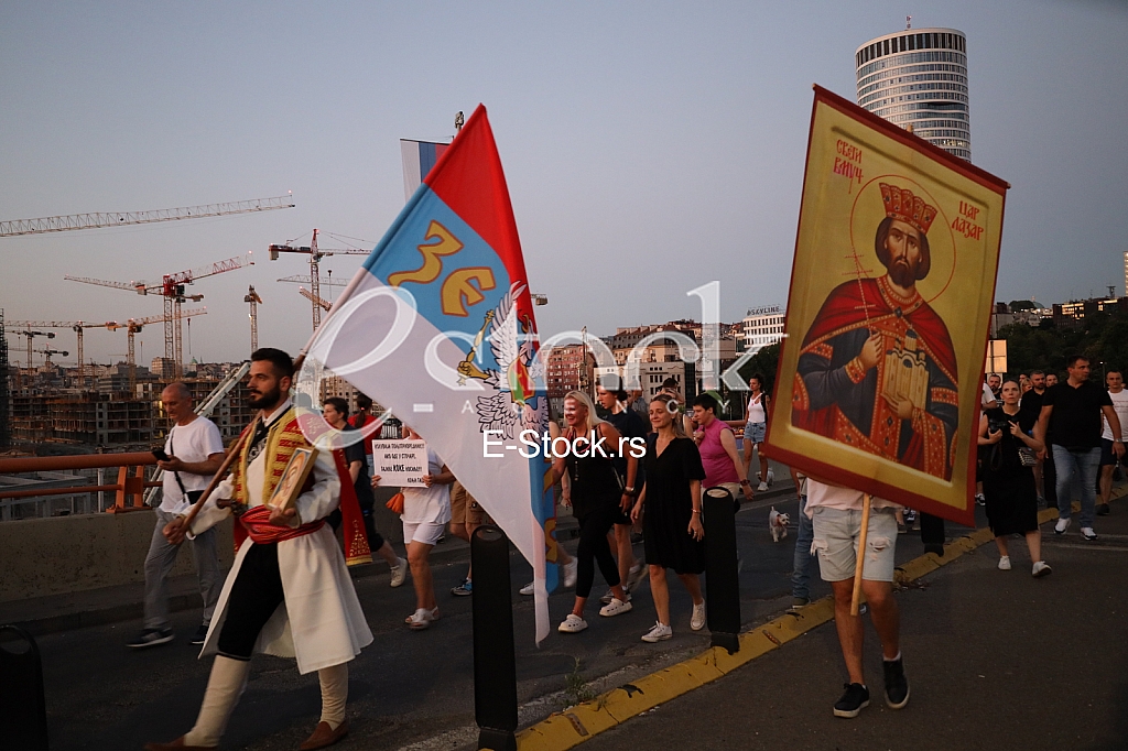 Protest Srbija protiv nasilja