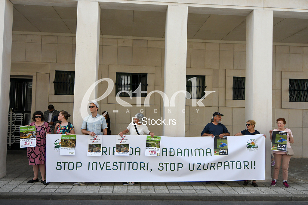 PROTET PROTIV IZGRADNJE MOSTA