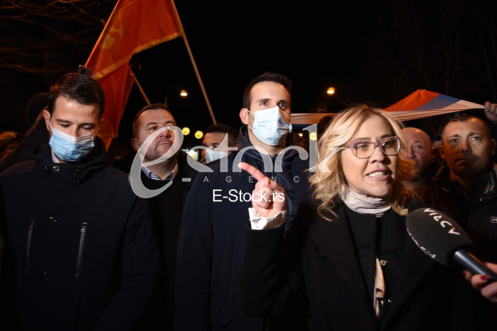 Podgorica protest