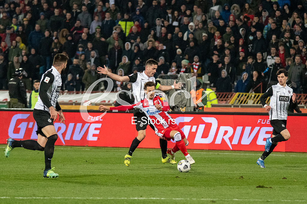 Fudbal - Super liga Srbije: Crvena zvezda - Partizan