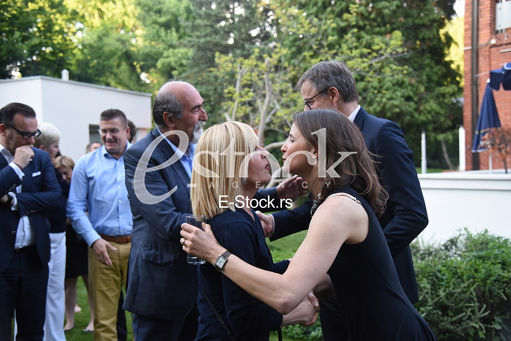 Summer party in the German embassy