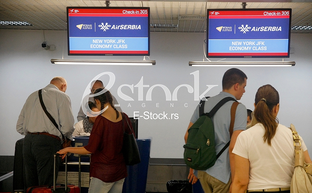 Belgrade Airport outgoing terminal