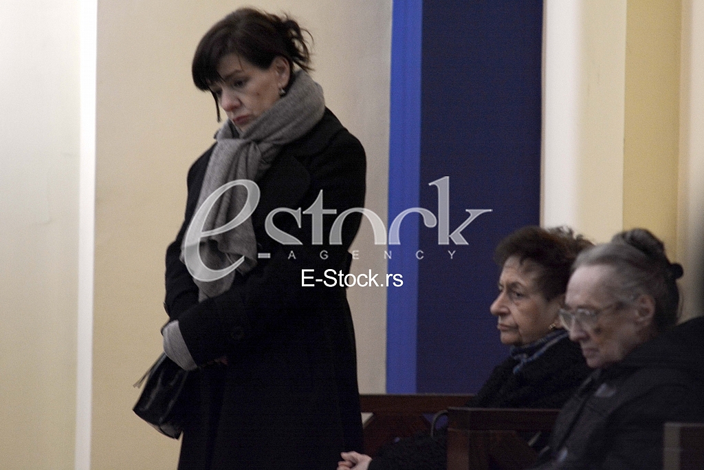 The funeral of Anna Radmilovic.
