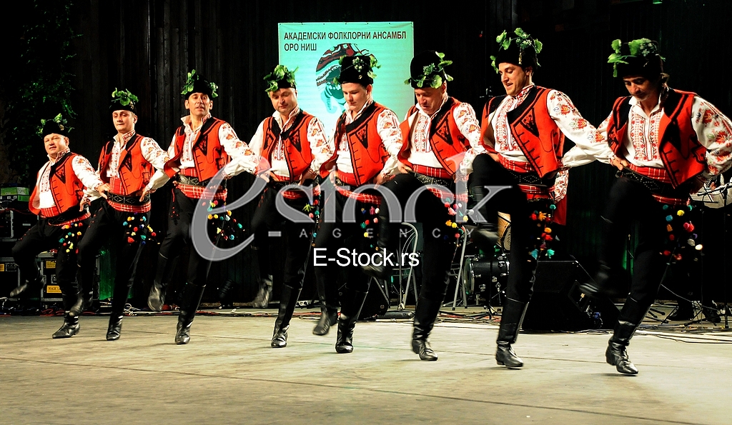 Folklore groups from Bulgaria Student Festival in Nis