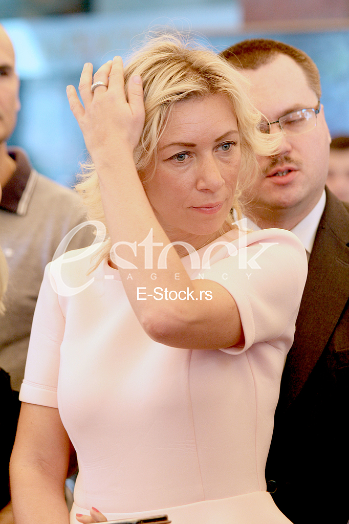 Maria Zakharova and Ivica Dacic