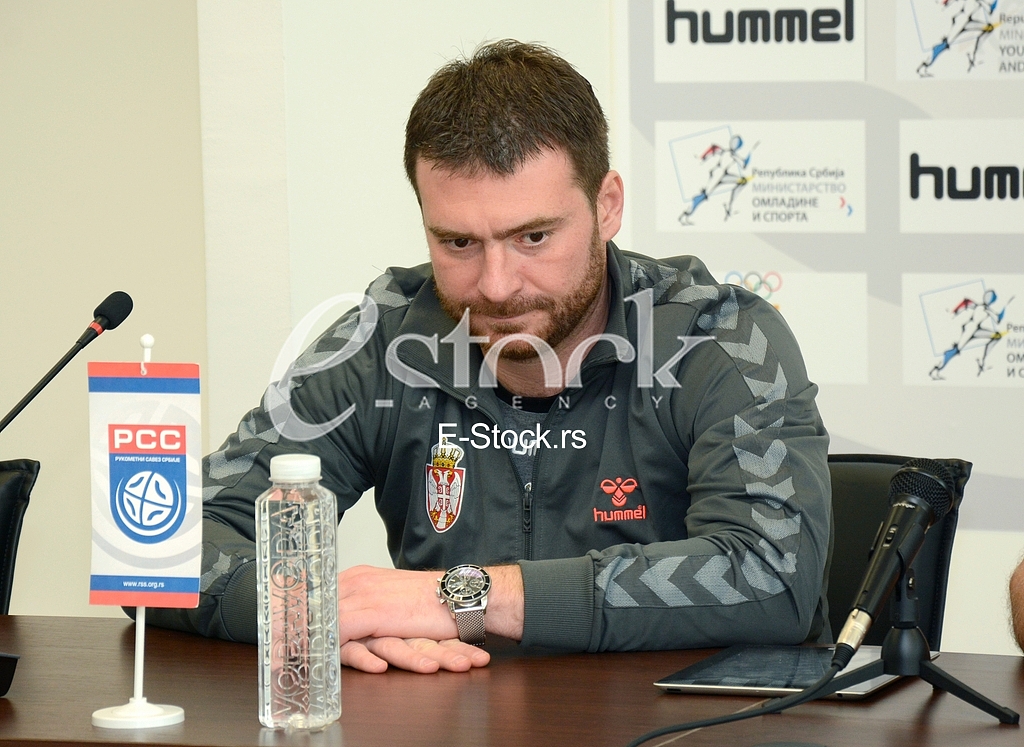 press conference of Serbian Handball Federation