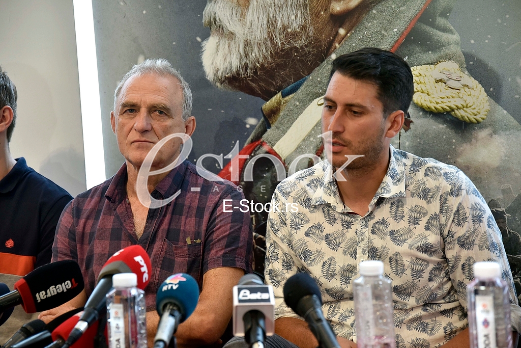 Movie King Peter the First, press conference