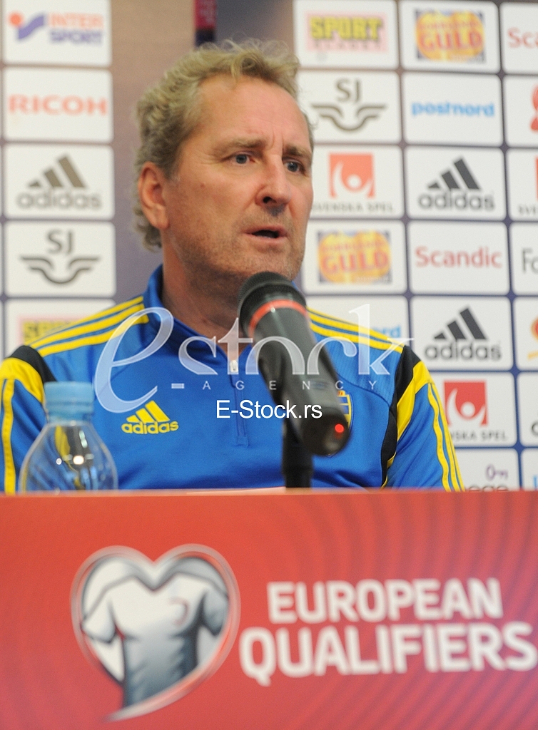 Press conference Sweden national football team