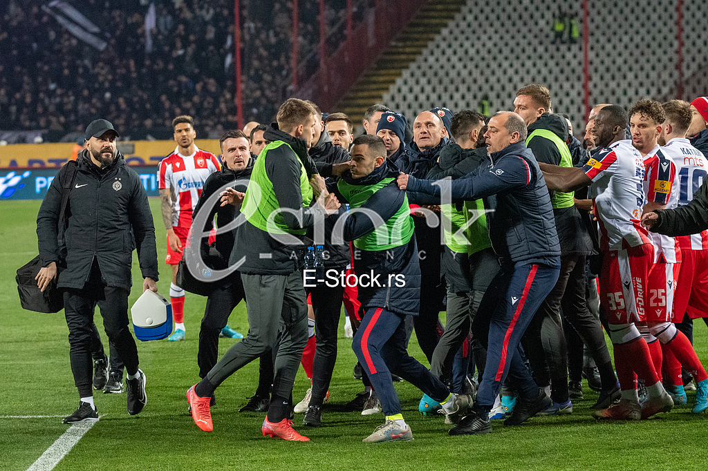 Fudbal - Super liga Srbije: Crvena zvezda - Partizan