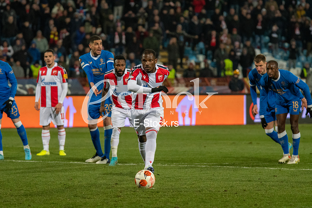 Fudbal: 1/8 finala Lige Evrope, Crvena zvezda - Glazgov Rendžers