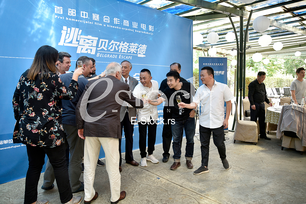 The first commercial film in the Chinese-Serbian production, Belgrade Escape