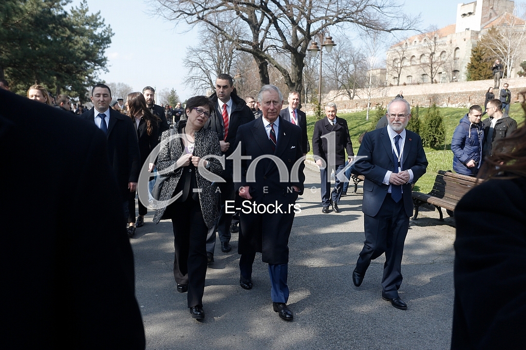 Prince Charles and Camilla in Belgrade